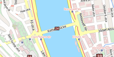 Stadtplan Kettenbrücke