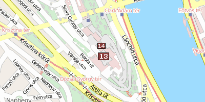 Burgpalast Stadtplan