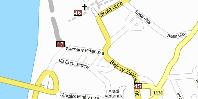 Stadtplan Esztergom