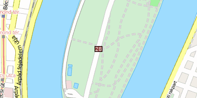 Stadtplan Margareteninsel