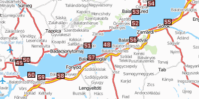Siófok Budapest Stadtplan