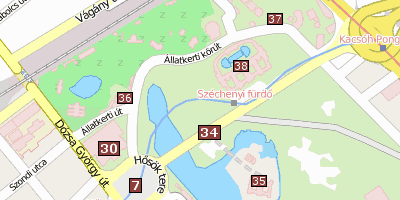 Stadtwäldchen Stadtplan