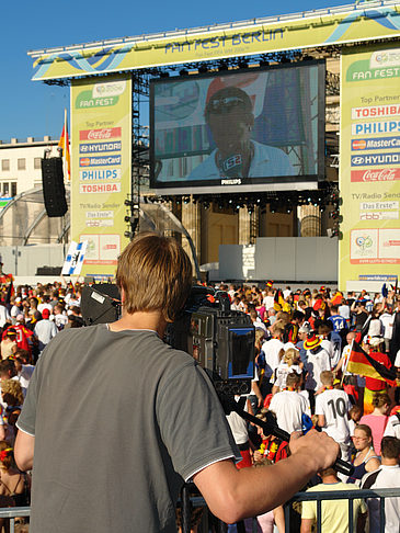 Bühne auf dem Fanfest