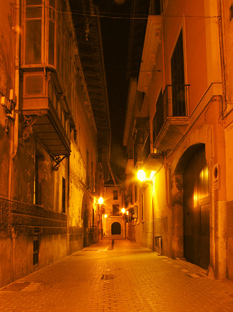 Gasse bei Santa Eulalia Fotos