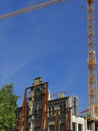 Foto Baustelle auf der Kreuzung Komödienstraße Tunisstraße - Köln