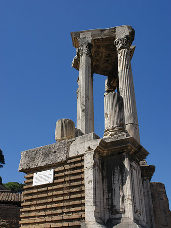 Foto Tempel der Vesta