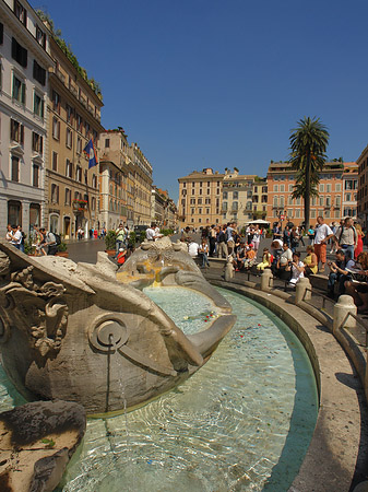Barcaccia Brunnen Foto 