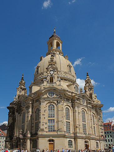 Frauenkirche und Lutherdenkmal