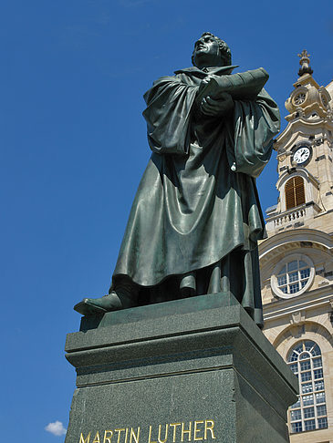 Fotos Frauenkirche und Lutherdenkmal