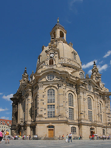 Foto Frauenkirche und Neumarkt - Dresden