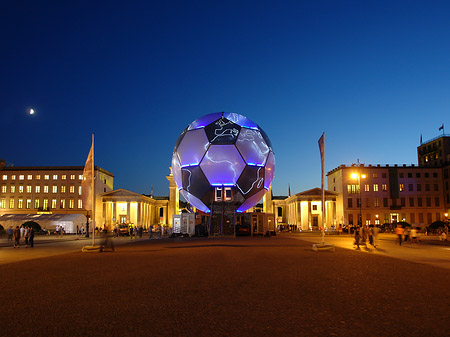 Foto Brandenburger Tor bei Nacht - Berlin