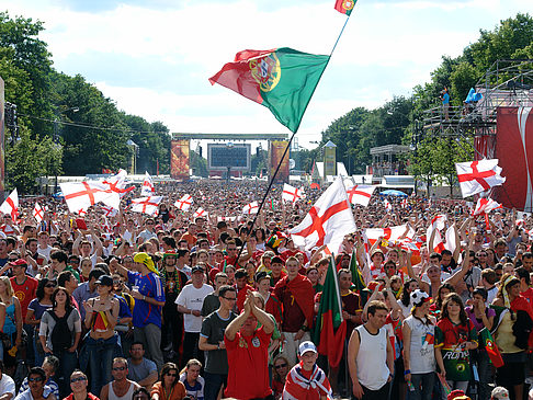 Fotos Fanfest England - Portugal | Berlin