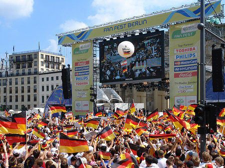 Foto Leinwand und Fans