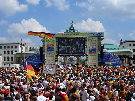 Foto Leinwand und Fans - Berlin