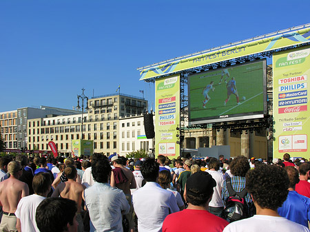 Foto Leinwand und Fans
