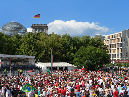 Fotos Fanmeile am Reichstag