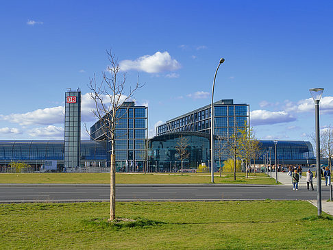 Blick auf den Hauptbahnhof