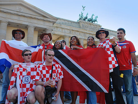 Kroatien Fans Foto 