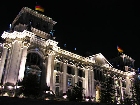 Fotos Reichstag bei Nacht