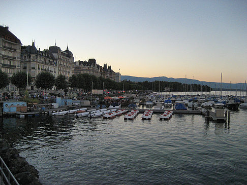 Boote im Hafen Foto 
