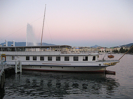 Foto Boote im Hafen - Genf
