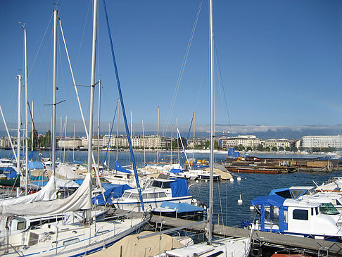 Foto Boote im Hafen