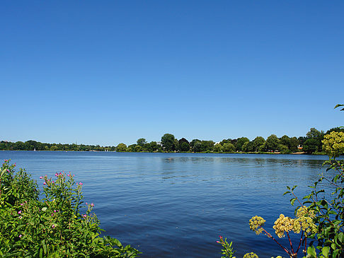 Fotos Badestrand an der Außenalster | Hamburg