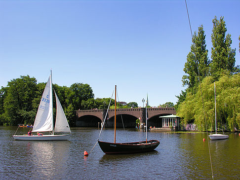 Fotos Bootsverleih und Hafen auf der Außenalster | Hamburg