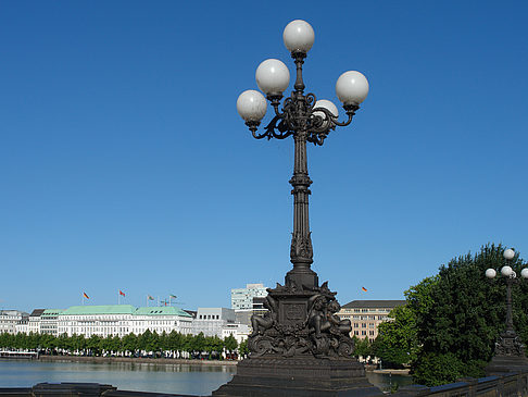 Laterne und Binnenalster