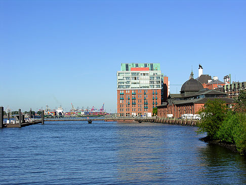 Blick auf den Hafen Foto 