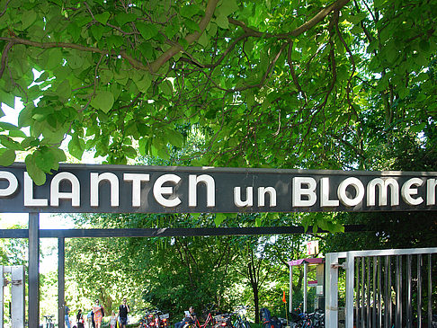Planten un Blomen - Eingang Foto 