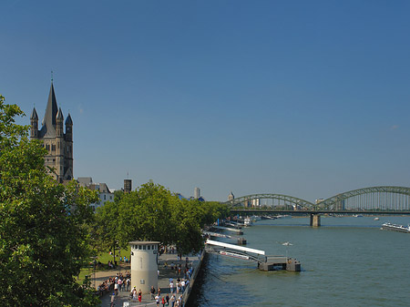 Foto Frankenwerft bis Hohenzollernbrücke