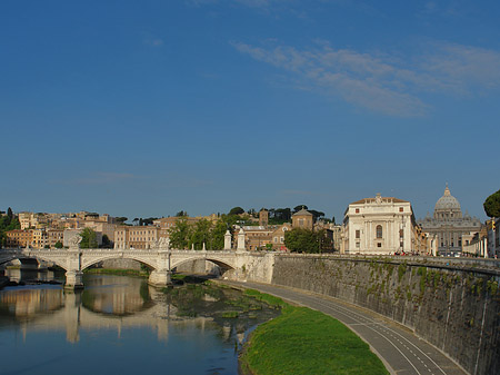Foto Blick zur Ponte Vittorio Emanuele II - Rom