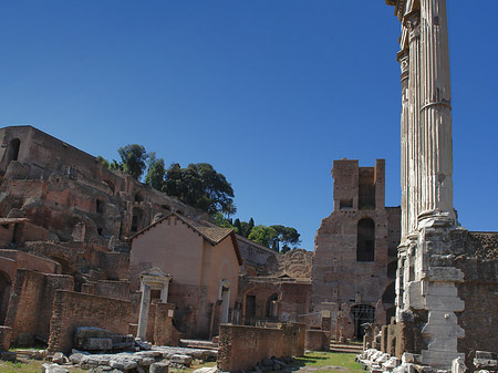 Tempel der Vesta Foto 