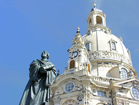 Fotos Martin Luther Denkmal an der Frauenkirche | Dresden