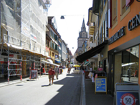 Fotos Einkaufsstrassen | Yverdon